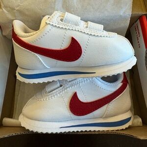 Nike Cortez white/varsity red